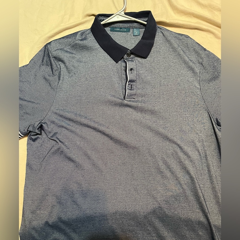 Perry Ellis beautiful short sleeve polo worn once